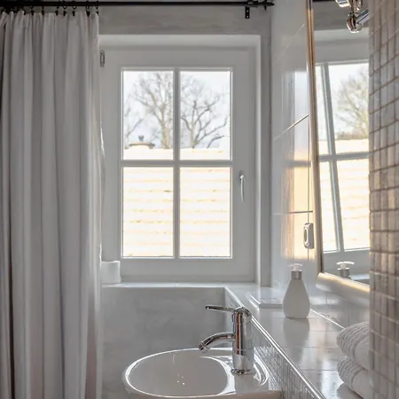 公寓 Apartmenthaus Brunnenhof Papstdorf
