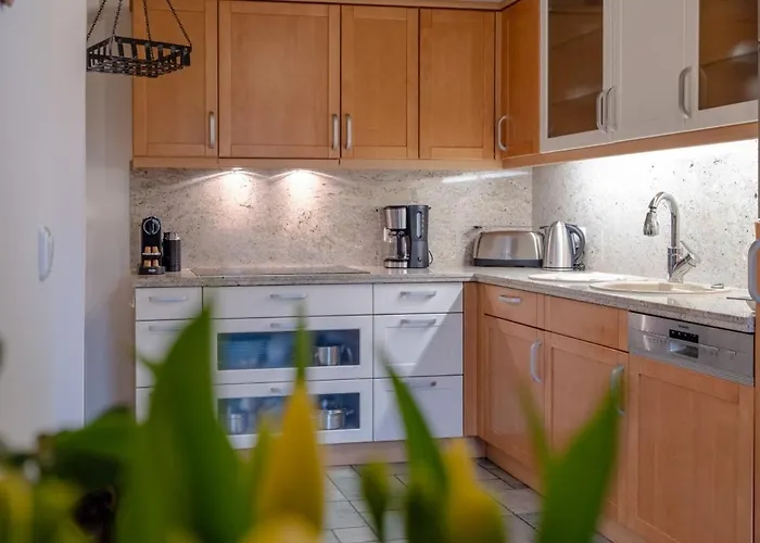 Appartement Apartmenthaus Brunnenhof Papstdorf